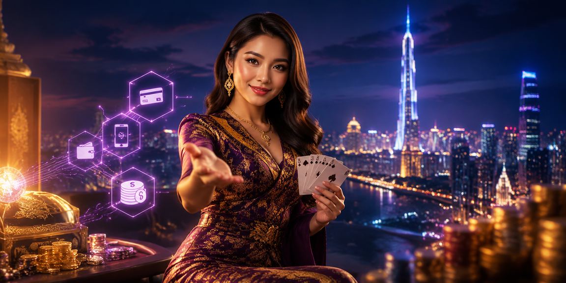 Permainan kad rummy dengan tema batik Malaysia di kiss981
